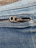 Women G-Star RAW Attacc Blue Straight W28 L30 (EU 38 / M) Y2K Jeans
