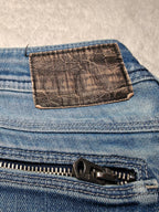 Women G-Star RAW Attacc Blue Straight W28 L30 (EU 38 / M) Y2K Jeans