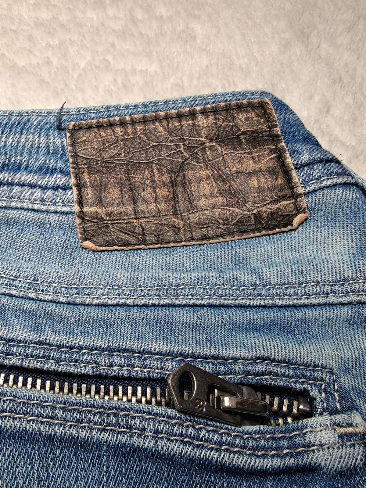 Women G-Star RAW Attacc Blue Straight W28 L30 (EU 38 / M) Y2K Jeans