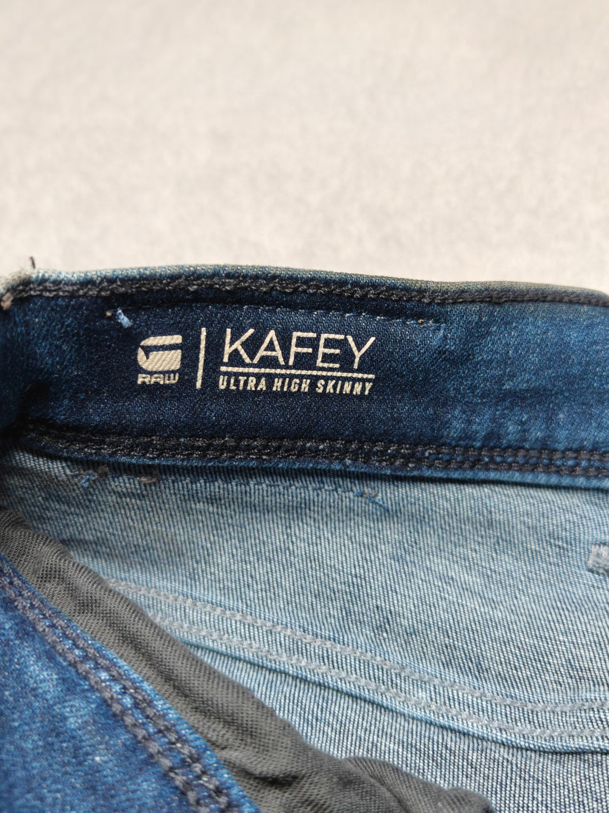 Women G-Star RAW Kafey Antic Nebulas Skinny W25 L30 (EU 34 / XS) Jeans