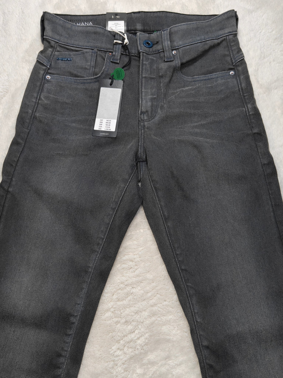 Women G-Star RAW Lhana Axinite Cobler Skinny W25 L32 (EU 34 / XS) Jeans