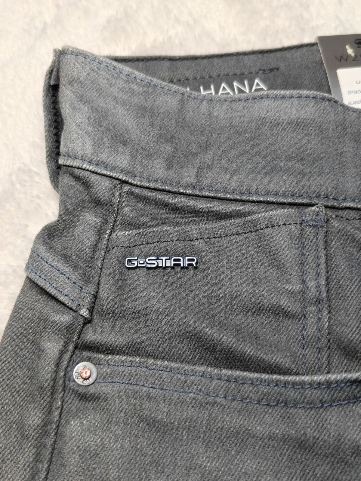 Women G-Star RAW Lhana Axinite Cobler Skinny W25 L32 (EU 34 / XS) Jeans