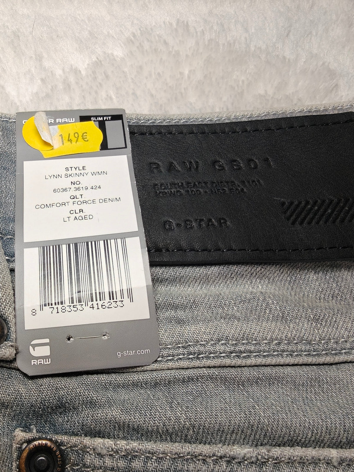 Women G-Star RAW Lynn Light aged Skinny W27 L32 (EU 36 / S) Jeans