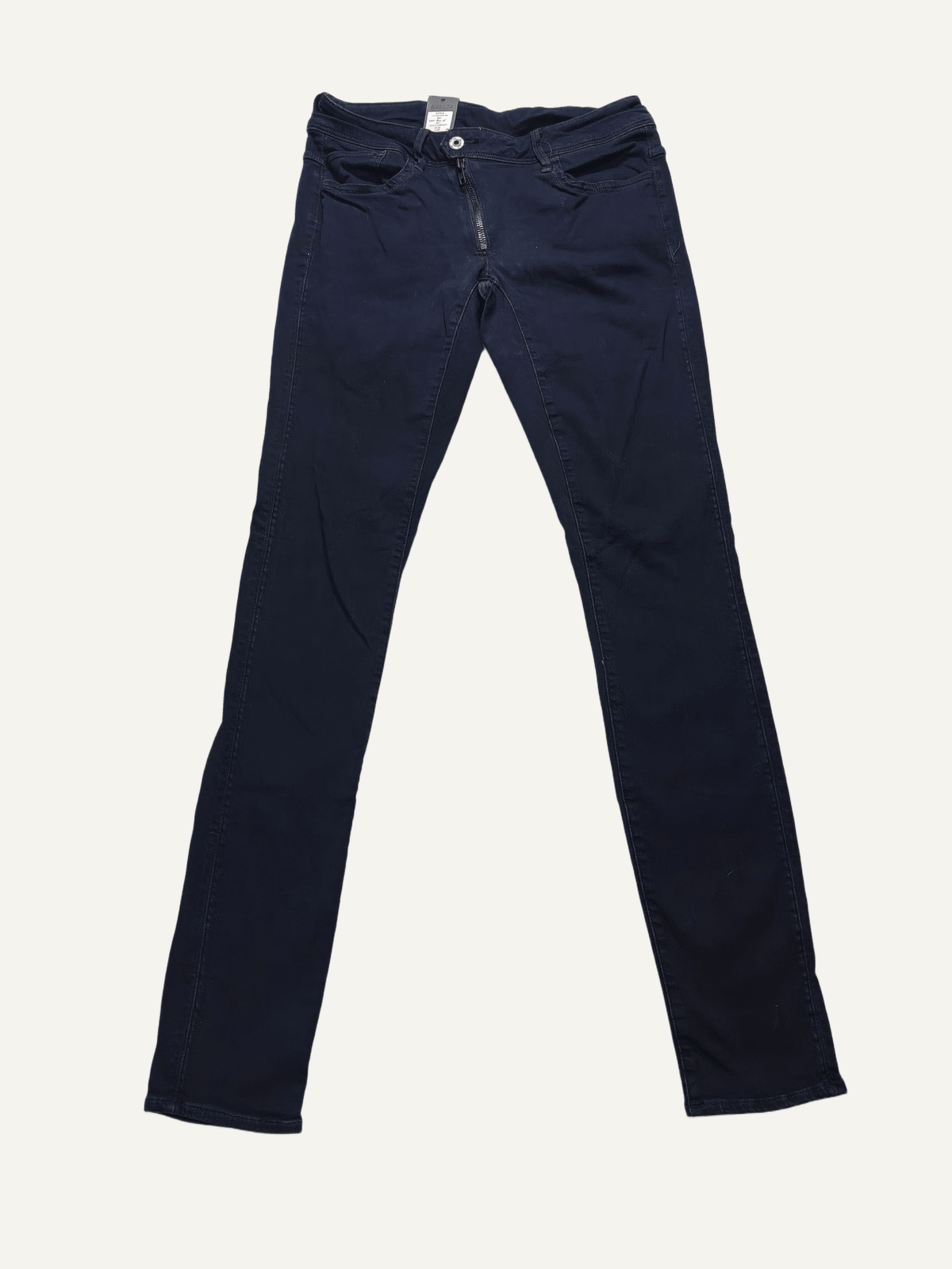 Women G-Star RAW Lynn Zip Dark blue Skinny W29 L34 (EU 38 / M) Jeans