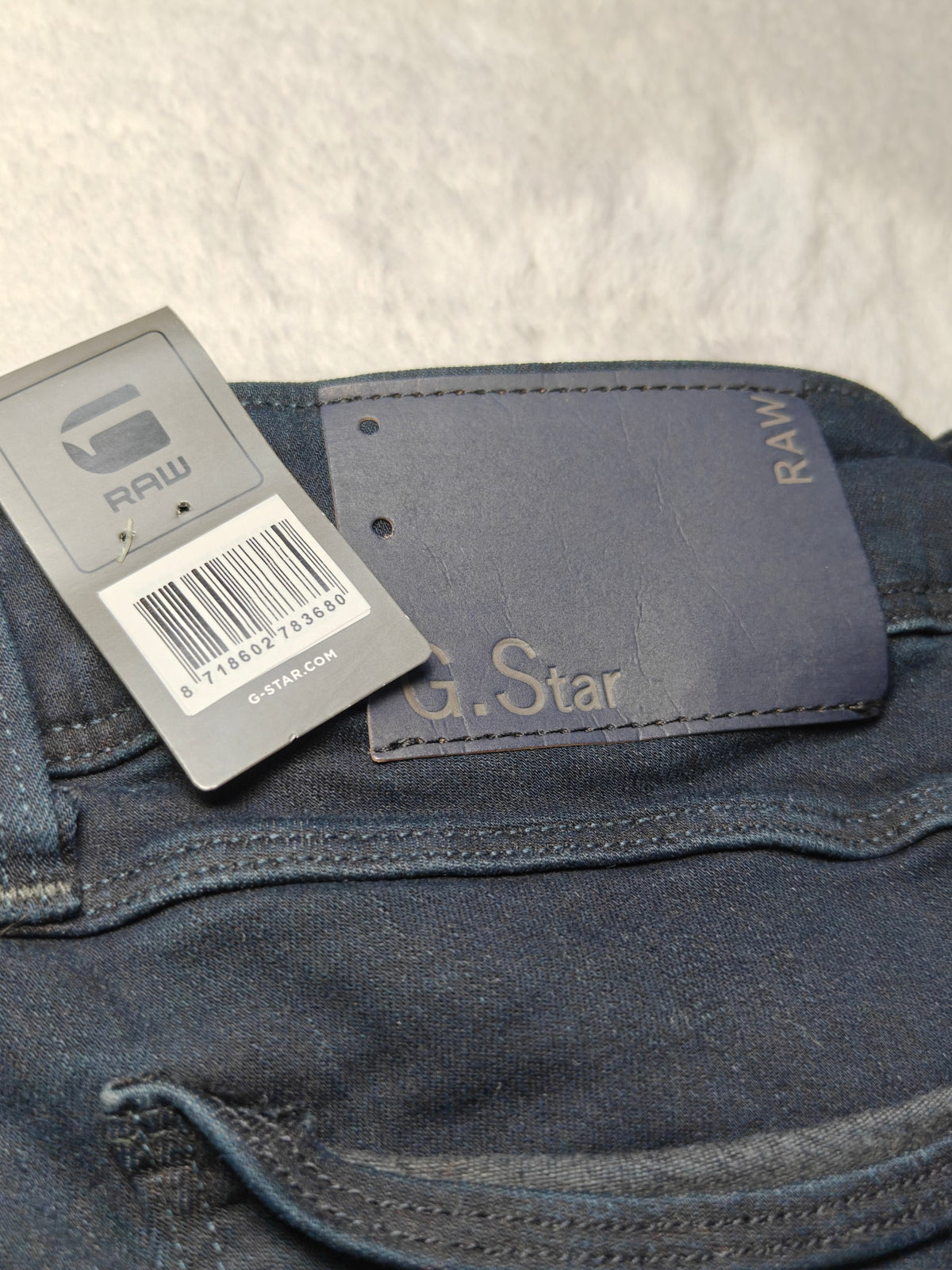 Women G-Star RAW Lynn Zip Dark blue Skinny W29 L34 (EU 38 / M) Jeans