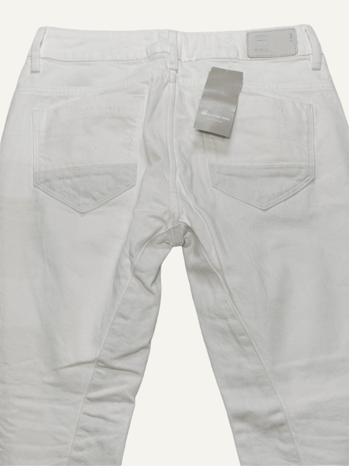 Women G-Star RAW Midge White Boyfriend fit W24 L30 (EU 34 / XS) Jeans