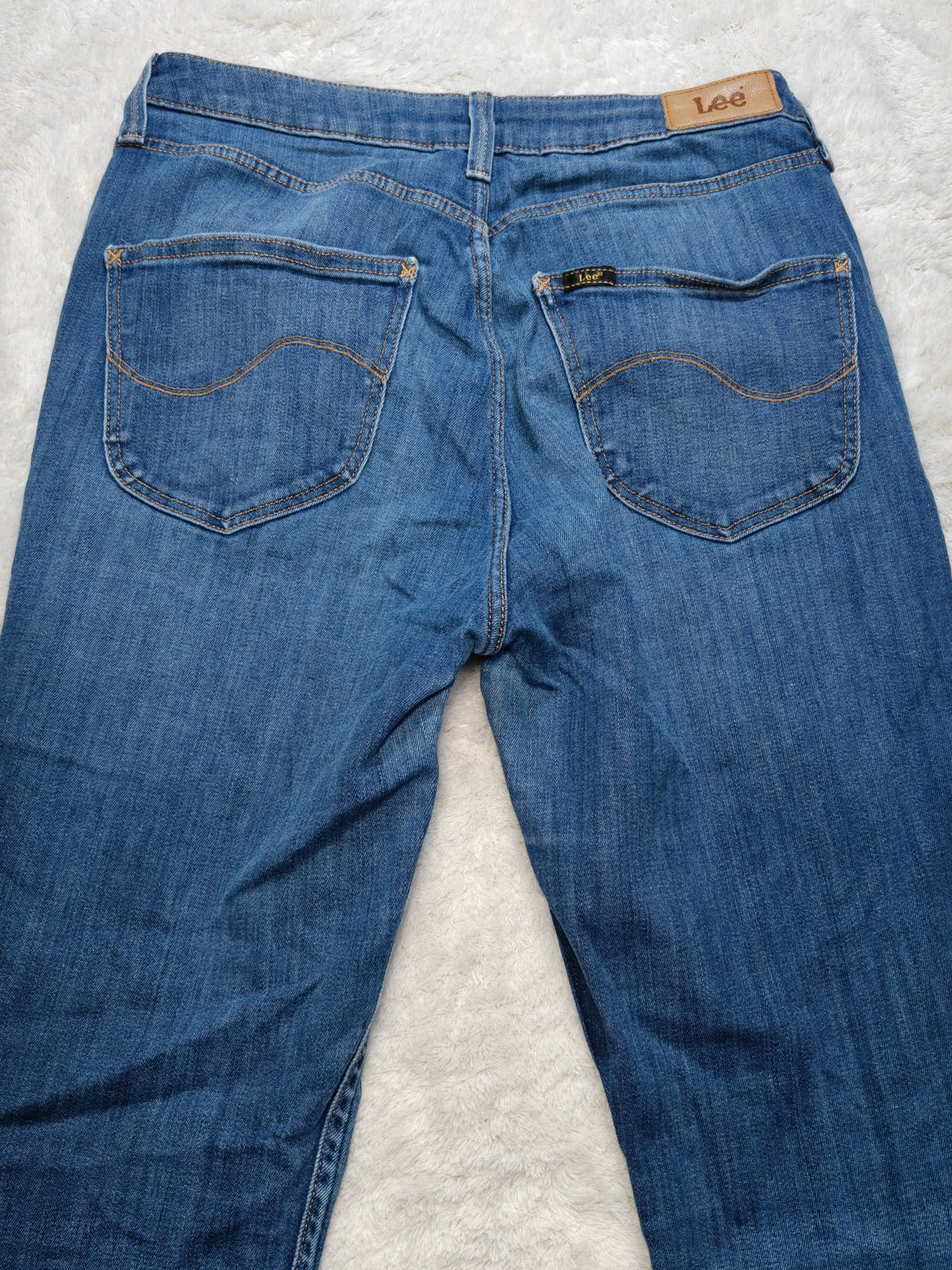 Women Lee Scarlett High Blue Skinny W28 L28 (EU 38 / M) Y2K Jeans