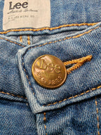 Women Lee Scarlett High Blue Skinny W28 L28 (EU 38 / M) Y2K Jeans
