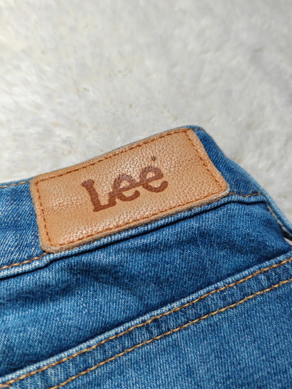 Women Lee Scarlett High Blue Skinny W28 L28 (EU 38 / M) Y2K Jeans