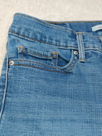 Women Levi's 312 Shaping Slim High Rise Blue Slim W27 L32 (EU 36 / S) Y2K Jeans