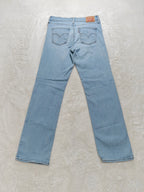 Women Levi's 314 Shaping Straight Light blue Straight W28 L30 (EU 38 / M) Y2K Jeans