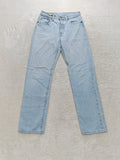 Women Levi's 501 Light blue Straight W24 L28 (EU 34 / XS) Y2K Jeans