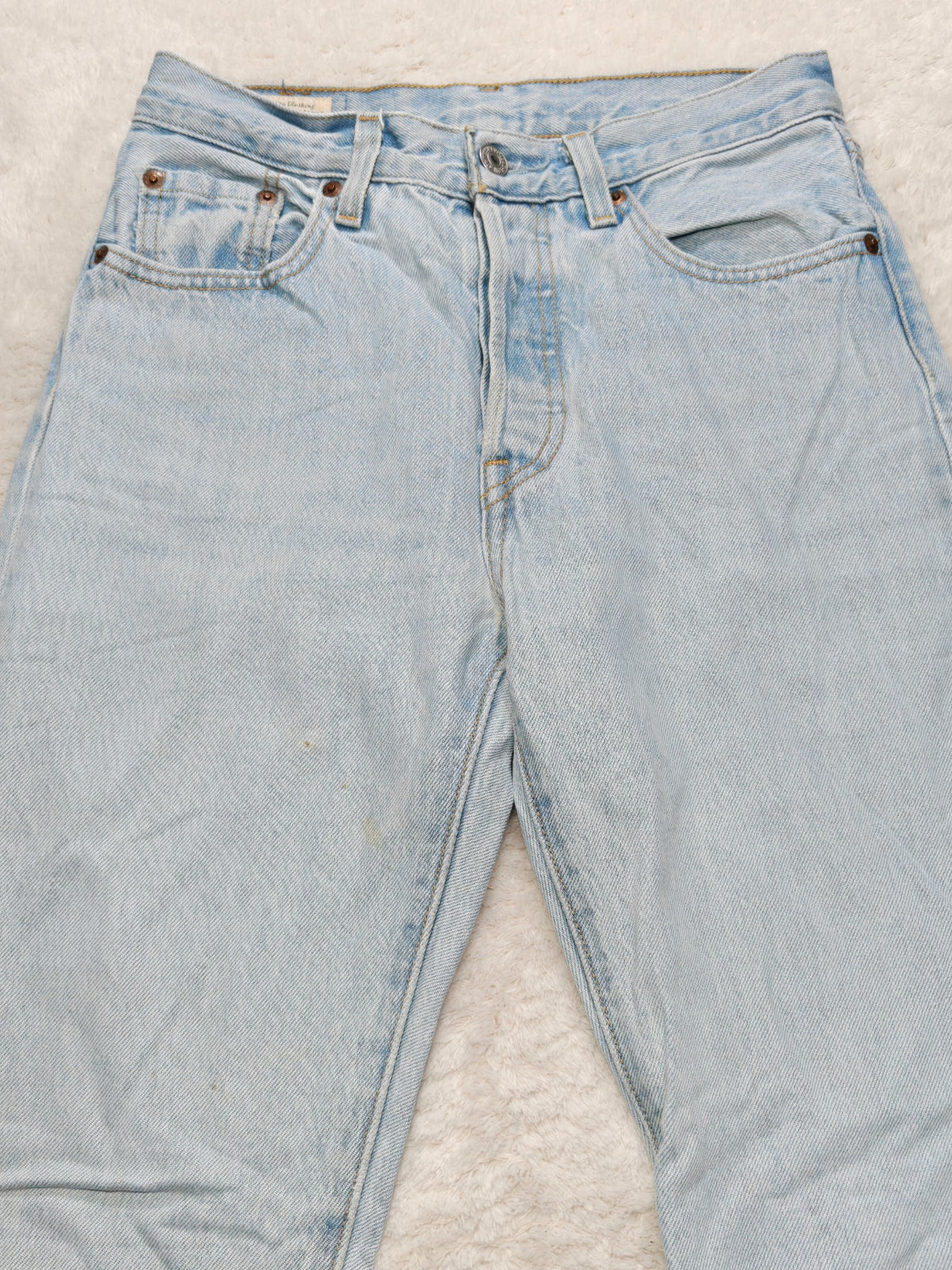 Women Levi's 501 Light blue Straight W24 L28 (EU 34 / XS) Y2K Jeans