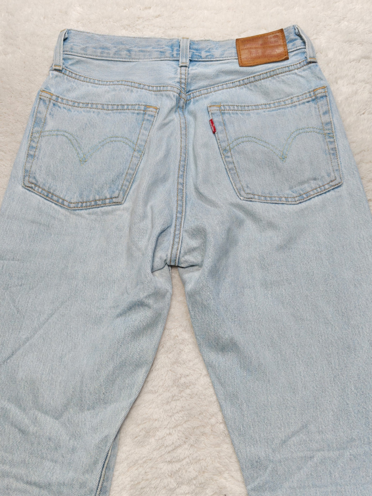 Women Levi's 501 Light blue Straight W24 L28 (EU 34 / XS) Y2K Jeans