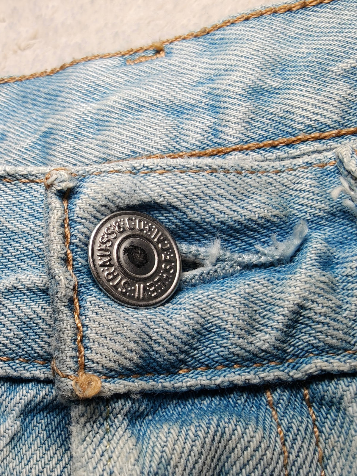 Women Levi's 501 Light blue Straight W24 L28 (EU 34 / XS) Y2K Jeans