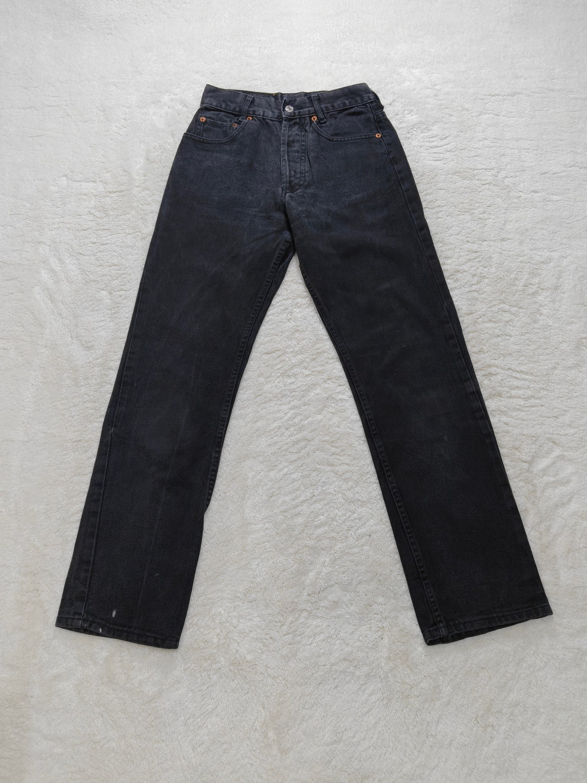 Women Levi's 501 vintage made in USA 1996 Black 5010165 Straight W27 L30 (EU 36 / S) Jeans
