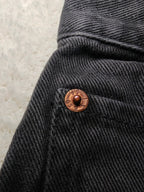 Women Levi's 501 vintage made in USA 1996 Black 5010165 Straight W27 L30 (EU 36 / S) Jeans