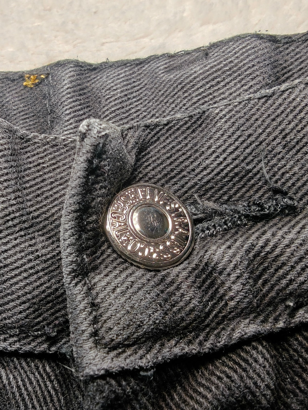 Women Levi's 501 vintage made in USA 1996 Black 5010165 Straight W27 L30 (EU 36 / S) Jeans