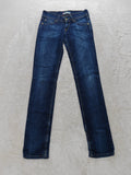 Women Levi's 571 Dark Blue 0025 Slim W27 L34 (EU 36 / S) Y2K Jeans