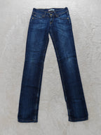 Women Levi's 571 Dark Blue 0025 Slim W27 L34 (EU 36 / S) Y2K Jeans