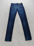Women Levi's 571 Dark Blue 0025 Slim W27 L34 (EU 36 / S) Y2K Jeans