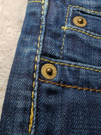 Women Levi's 571 Dark Blue 0025 Slim W27 L34 (EU 36 / S) Y2K Jeans
