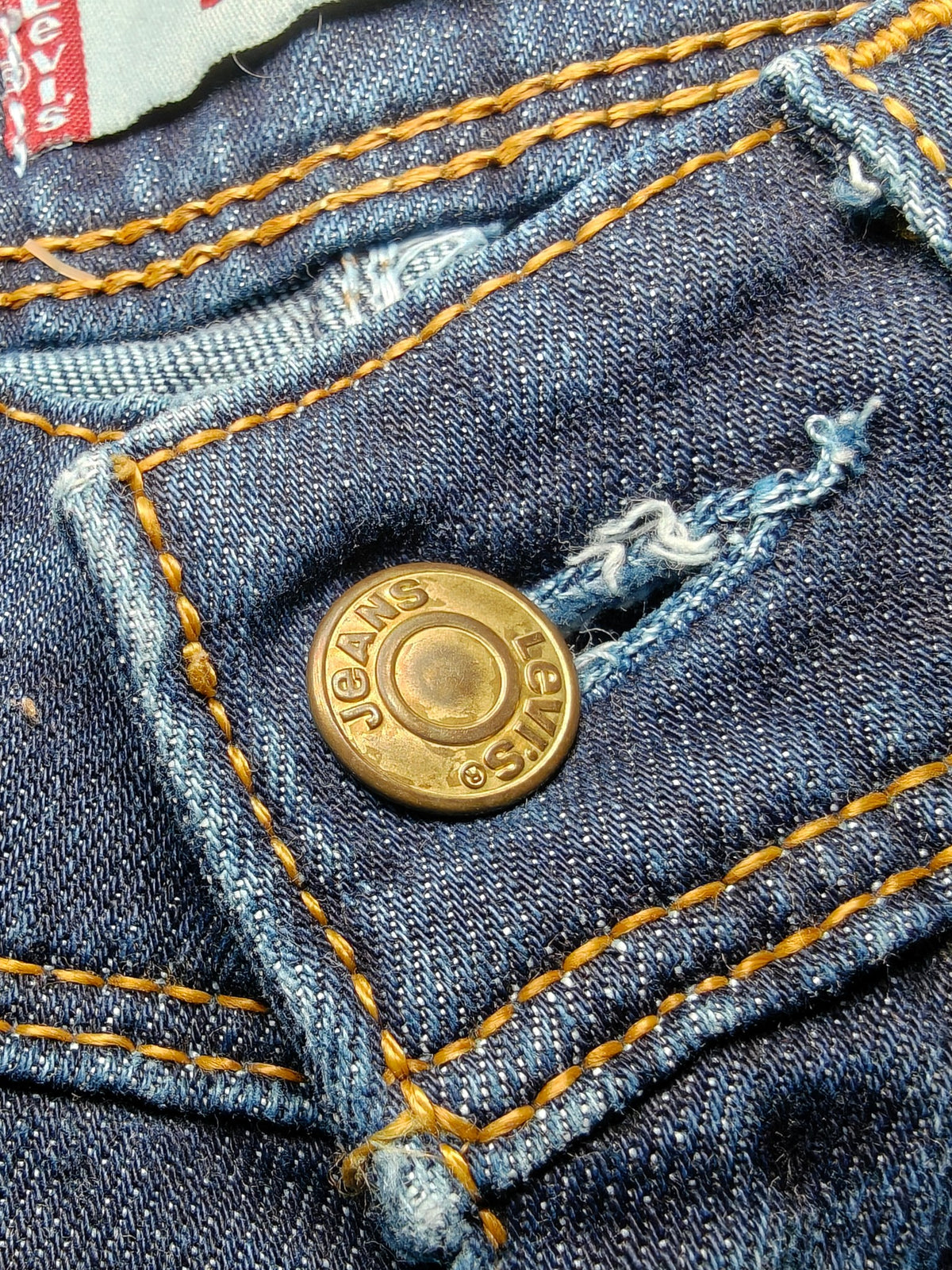 Women Levi's 571 Dark Blue 0025 Slim W27 L34 (EU 36 / S) Y2K Jeans