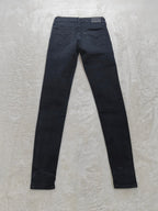 Women Levi's 710 Black Super skinny W25 L30 (EU 34 / XS) Y2K Jeans