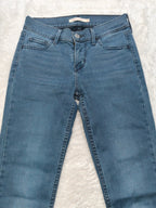 Women Levi's 710 Dark blue Super skinny W25 L30 (EU 34 / XS) Y2K Jeans