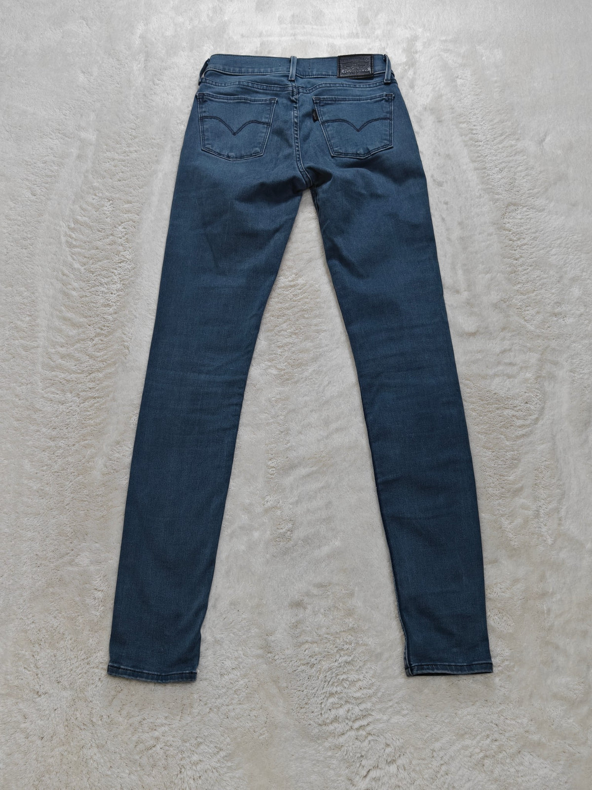 Women Levi's 710 Dark blue Super skinny W25 L30 (EU 34 / XS) Y2K Jeans