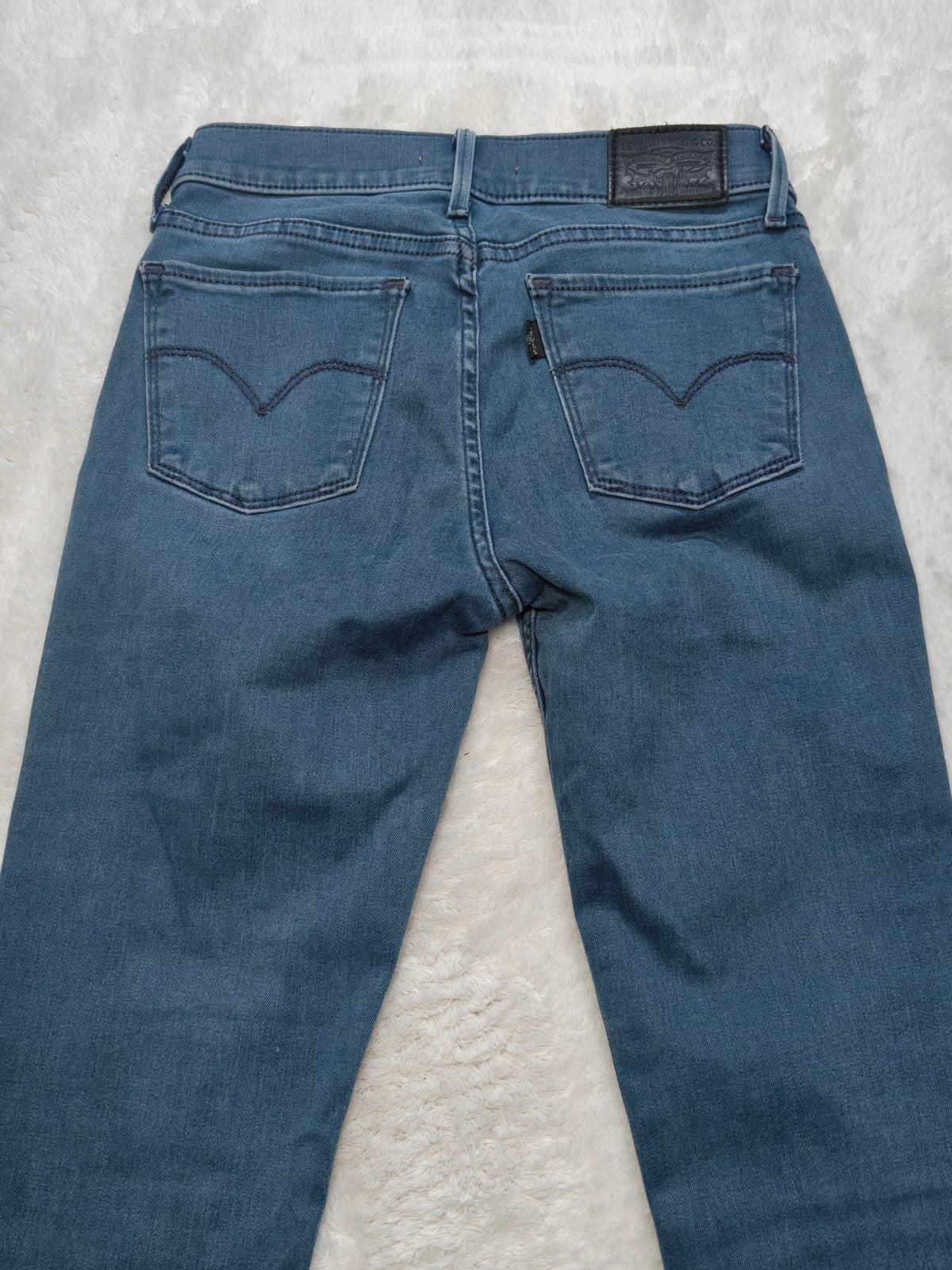 Women Levi's 710 Dark blue Super skinny W25 L30 (EU 34 / XS) Y2K Jeans