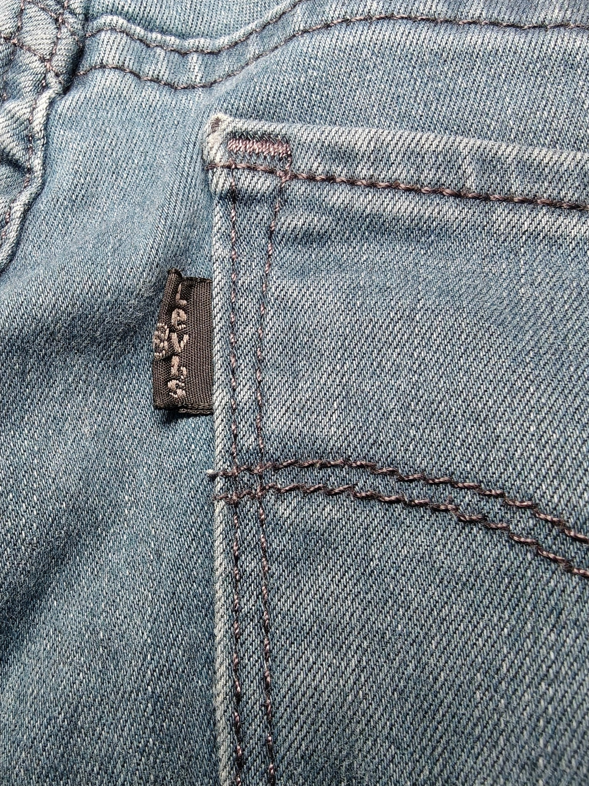 Women Levi's 710 Dark blue Super skinny W25 L30 (EU 34 / XS) Y2K Jeans
