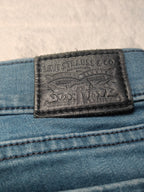 Women Levi's 710 Dark blue Super skinny W25 L30 (EU 34 / XS) Y2K Jeans