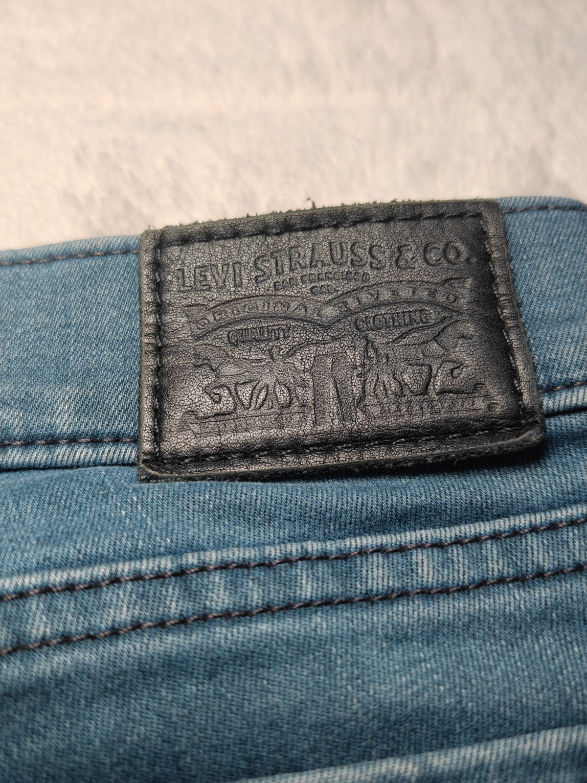 Women Levi's 710 Dark blue Super skinny W25 L30 (EU 34 / XS) Y2K Jeans