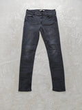 Women Levi's 710 Super Skinny Black Skinny W30 L30 (EU 40 / L) Y2K Jeans