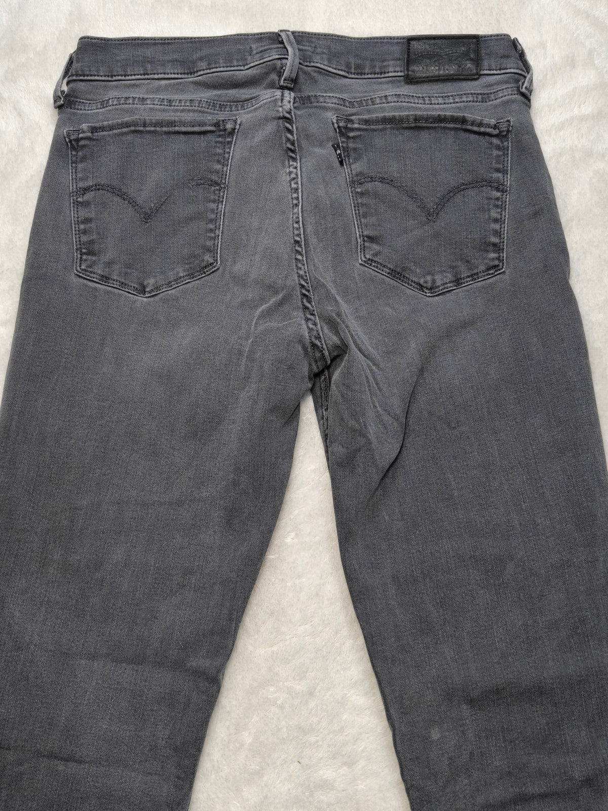 Women Levi's 710 Super Skinny Black Skinny W30 L30 (EU 40 / L) Y2K Jeans