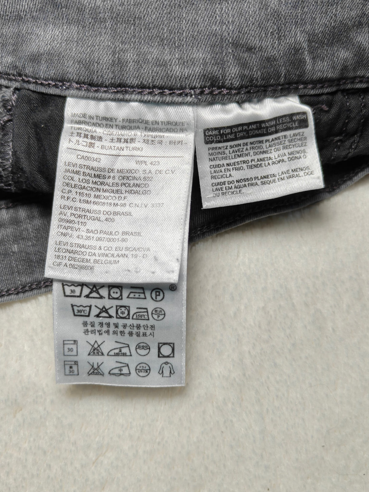 Women Levi's 710 Super Skinny Black Skinny W30 L30 (EU 40 / L) Y2K Jeans