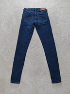 Women Levi's 710 Super Skinny Blue Skinny W27 L30 (EU 36 / S) Y2K Jeans