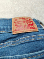Women Levi's 710 Super Skinny Blue Skinny W27 L30 (EU 36 / S) Y2K Jeans