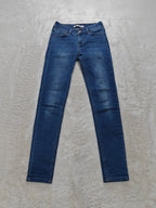 Women Levi's 710 Super Skinny Blue Super skinny W25 L32 (EU 34 / XS) Y2K Jeans
