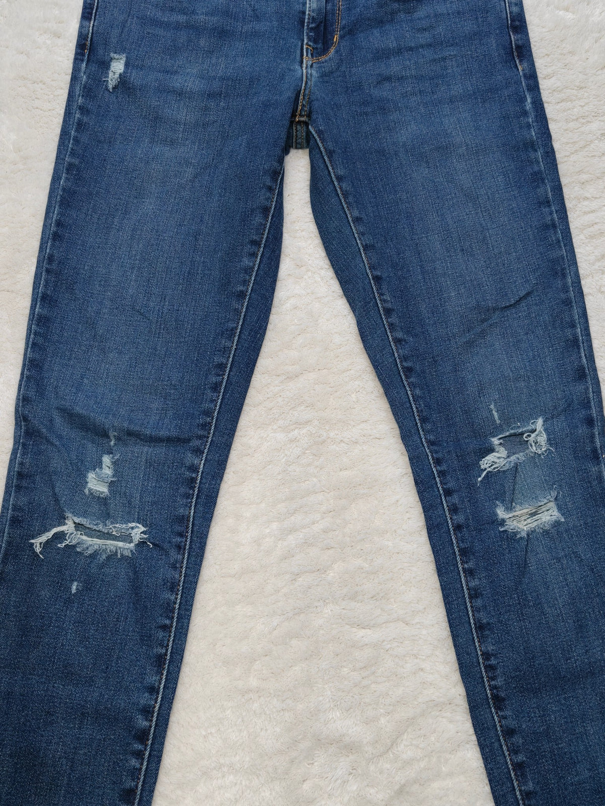 Women Levi's 711 Blue 0140 Skinny W28 L32 (EU 38 / M) Y2K Jeans