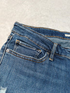Women Levi's 711 Blue 0140 Skinny W28 L32 (EU 38 / M) Y2K Jeans