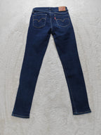 Women Levi's 711 Dark blue Skinny W26 L30 (EU 36 / S) Y2K Jeans
