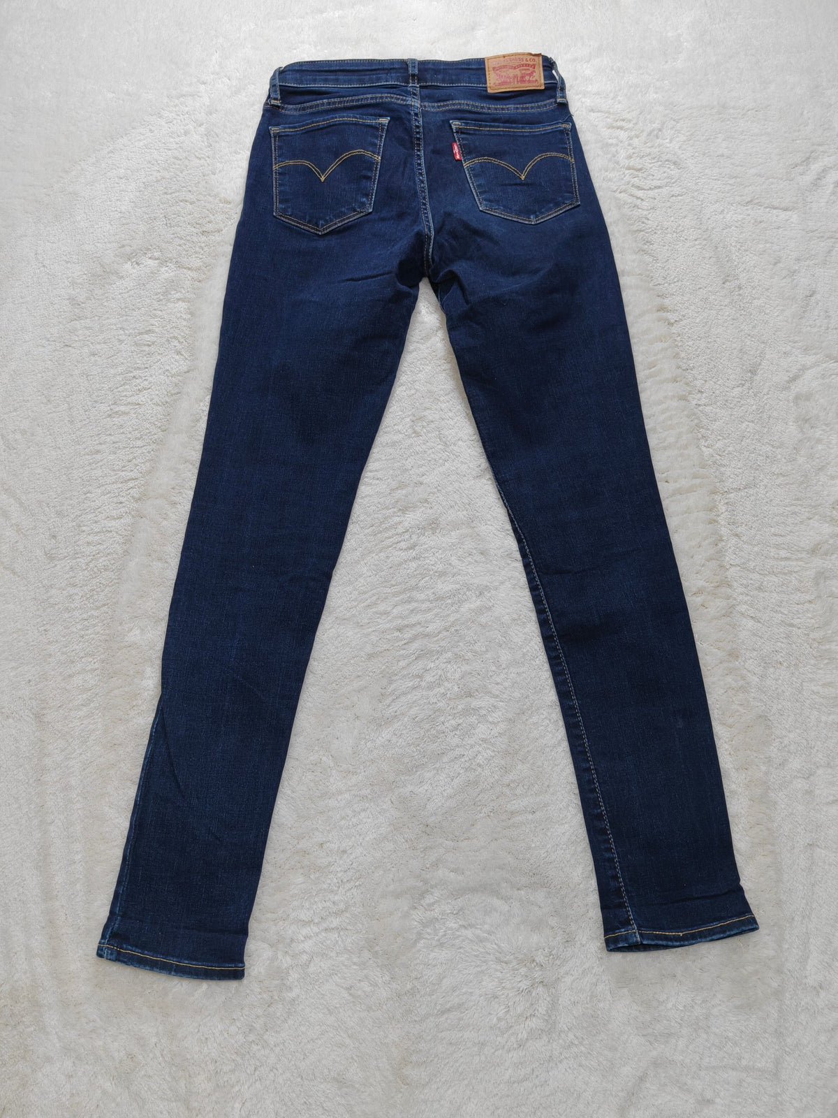 Women Levi's 711 Dark blue Skinny W26 L30 (EU 36 / S) Y2K Jeans