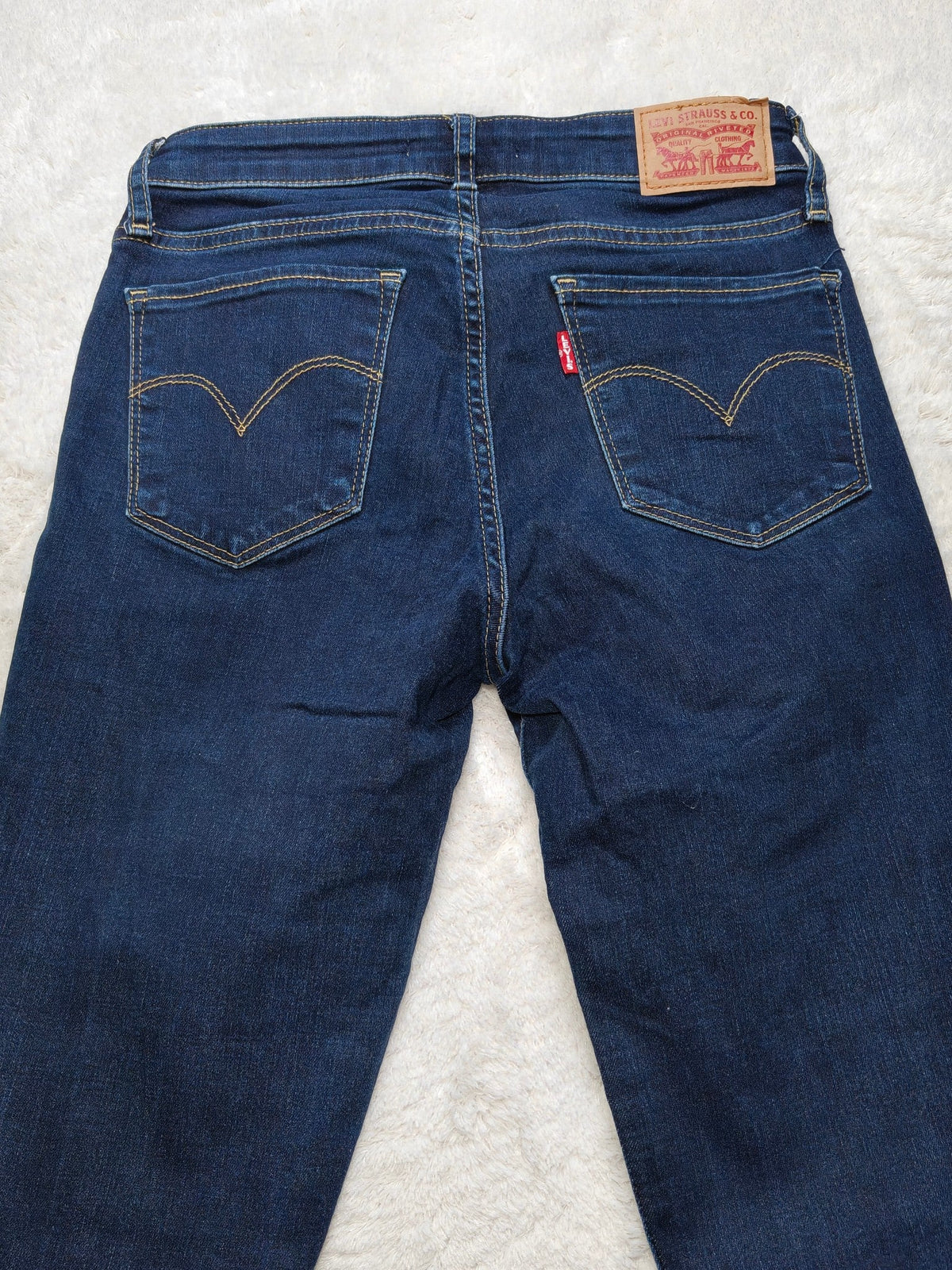 Women Levi's 711 Dark blue Skinny W26 L30 (EU 36 / S) Y2K Jeans