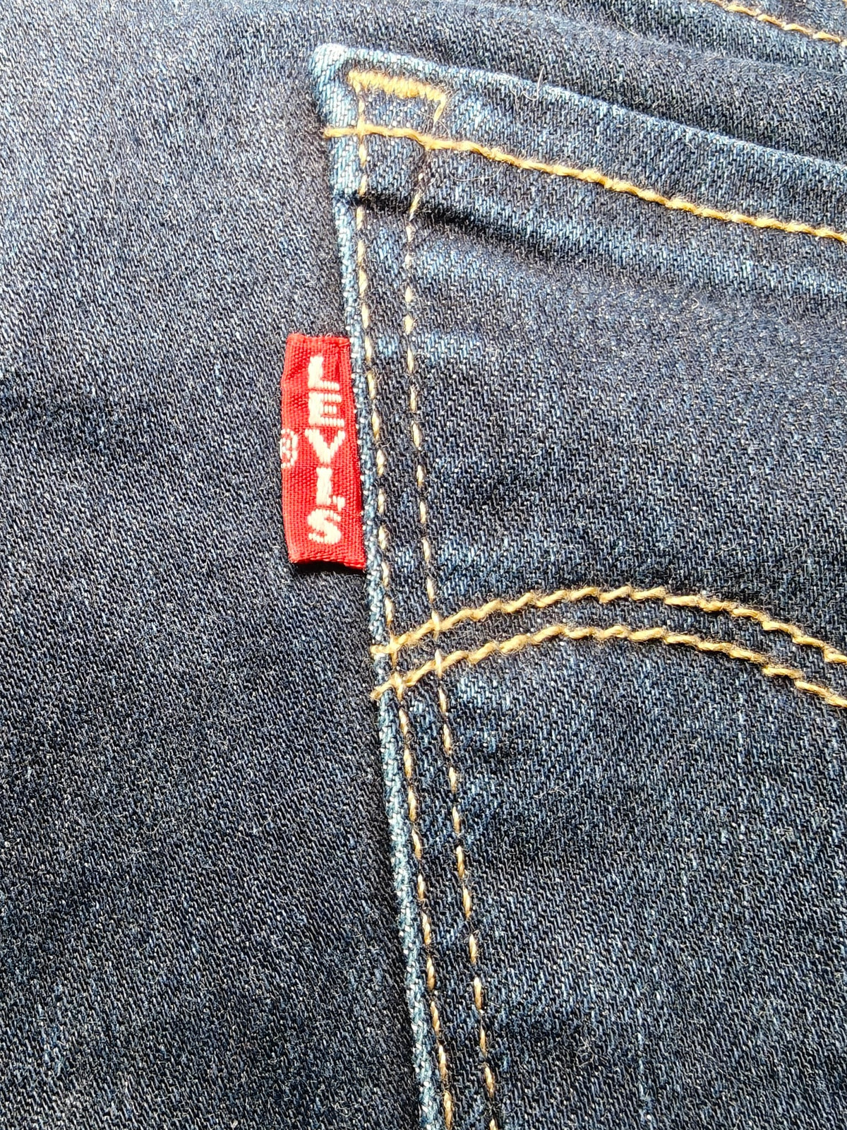 Women Levi's 711 Dark blue Skinny W26 L30 (EU 36 / S) Y2K Jeans