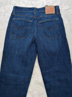 Women Levi's 721 Blue Skinny W28 L32 (EU 38 / M) Y2K Jeans