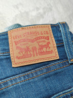 Women Levi's 721 Blue Skinny W28 L32 (EU 38 / M) Y2K Jeans