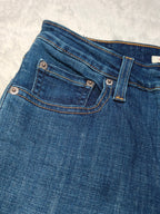 Women Levi's 721 Blue Skinny W28 L32 (EU 38 / M) Y2K Jeans