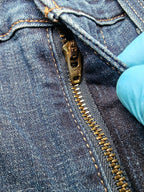 Women Levi's 721 Blue Skinny W28 L32 (EU 38 / M) Y2K Jeans